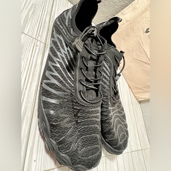 Hike footwear Lorax Pro Healthy non-slip barefoot shoes unisex black EU47 men 14 - Picture 5 of 10